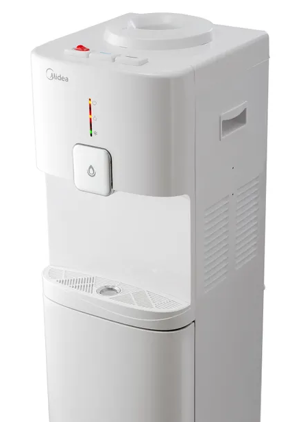 Напольный кулер Midea YL1662S-B c холодильником