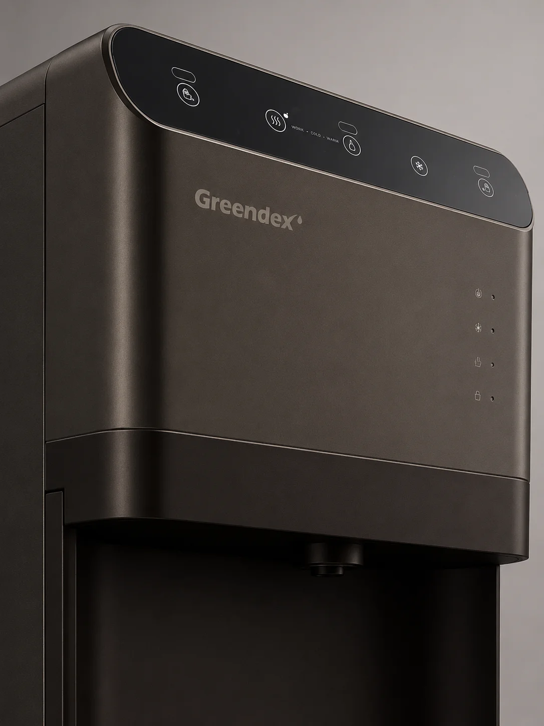 Кулер для воды Greendex Antique Bronze