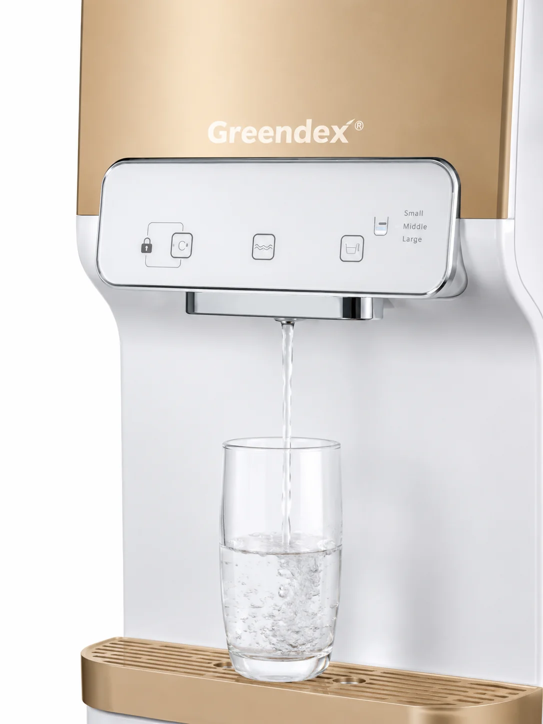 Кулер для воды Greendex Gold White Pro