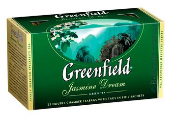Зелёный чай GREENFIELD JASMIN DREAM 25 пакетиков