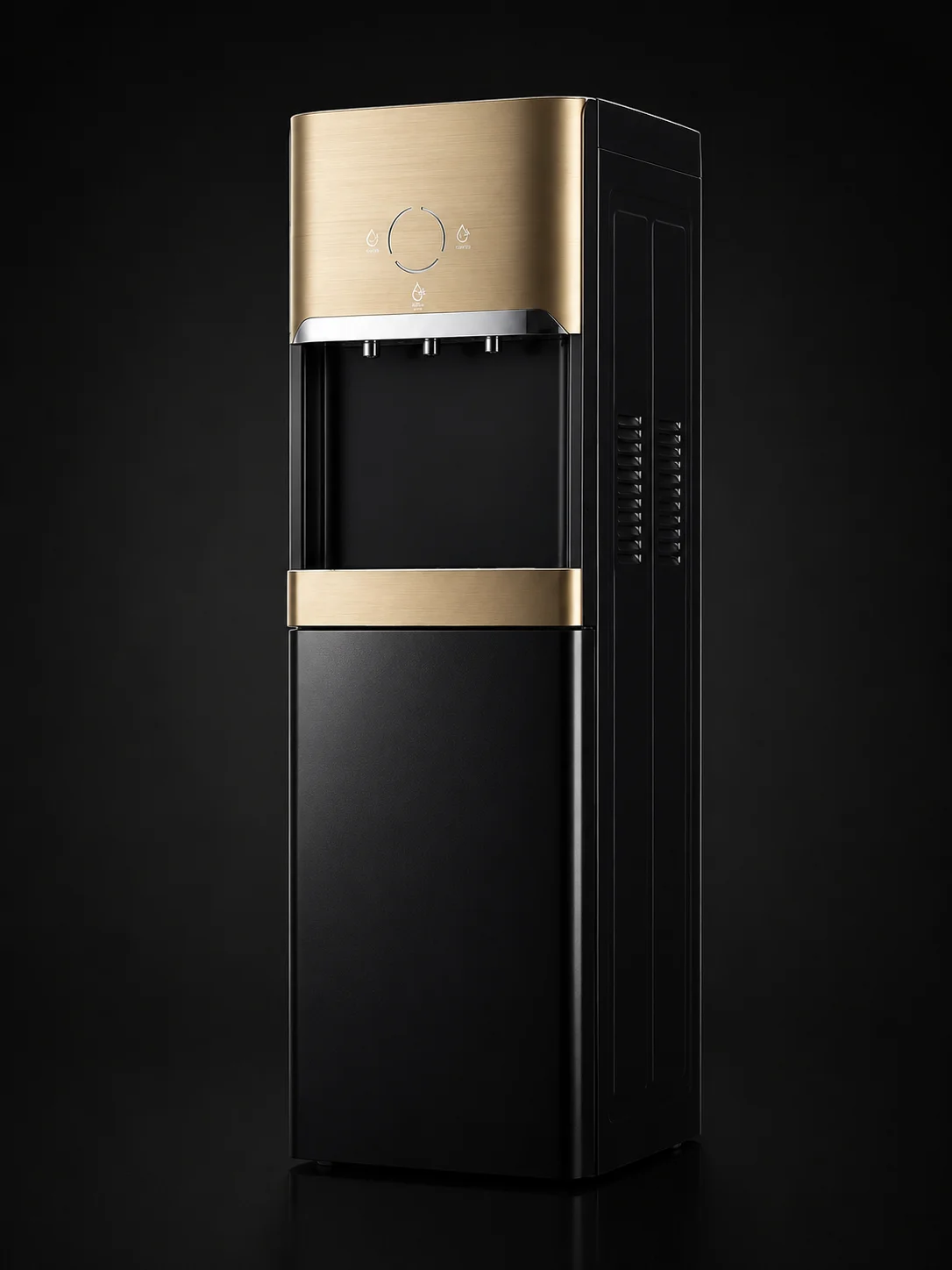 Кулер для воды Greendex Trio Gold-Black
