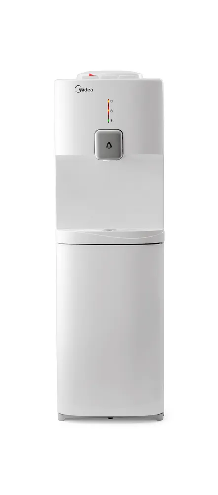 Напольный кулер Midea YL1662S-B c холодильником